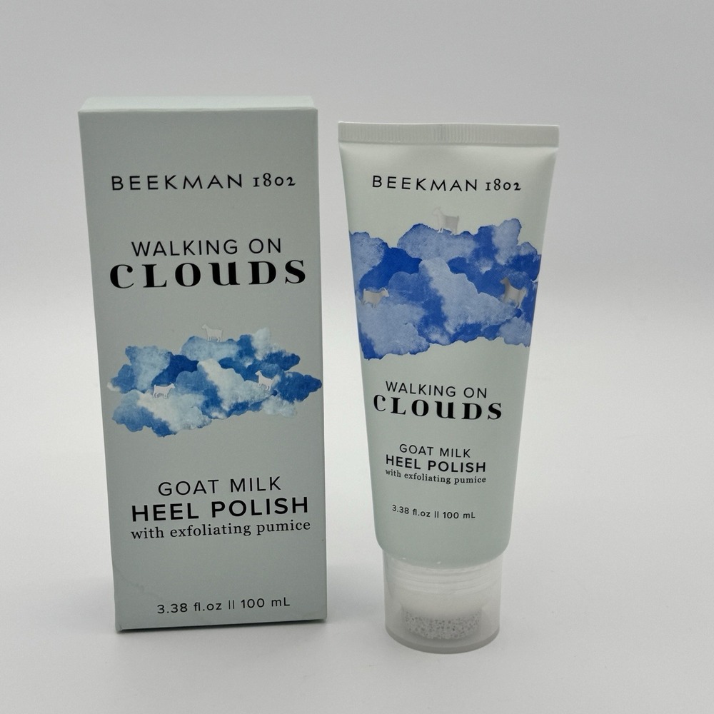 Beekman 1802 Walking on Clouds Goat Milk Heel Polish with Exfoliating Pumice 3.4